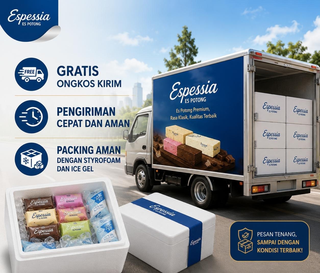 Pengiriman Produk Espessia